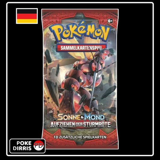 Pokemon Aufziehen der Sturmröte Booster Pack (DE)