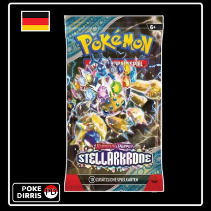 Pokemon Stellarkrone Booster Pack (DE)