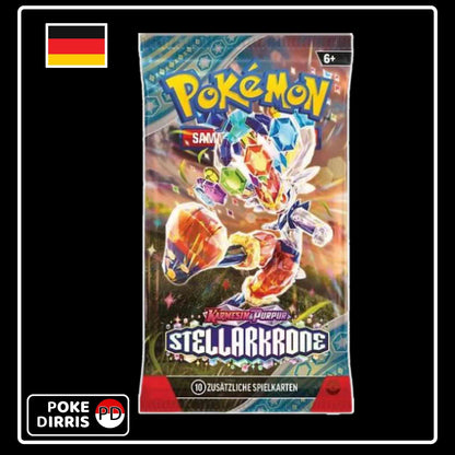 Pokemon Stellarkrone Booster Pack (DE)