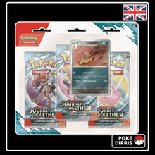 Pokemon Journey Together 3-Pack Blister Irokex & Yanmega (EN)