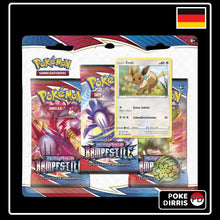 Pokemon Kampfstile 3-Pack Blister Blitza & Evoli (DE)