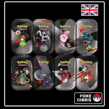 Pokemon Mini Tin Display Black Bolt & White Flare