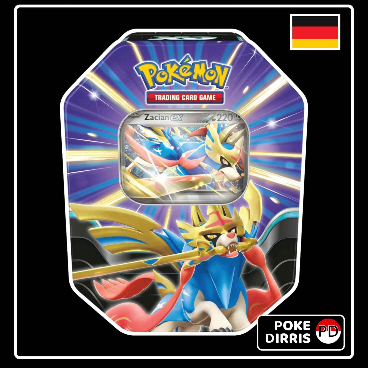 Pokemon Tin Box Zacian ex und Koraidon ex (DE)